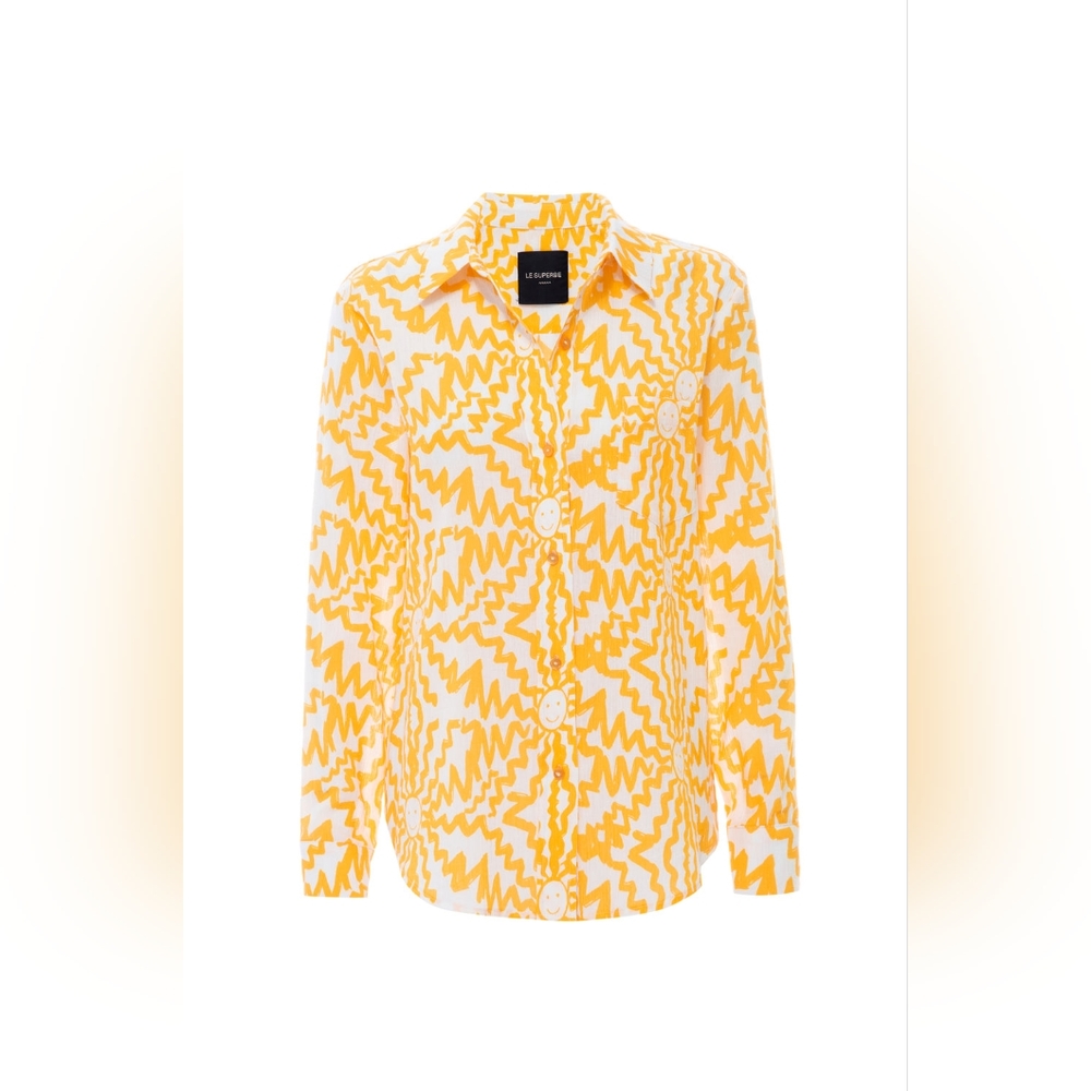 9. NWT LE SUPERBE SUNSTRUCK BF SHIRT